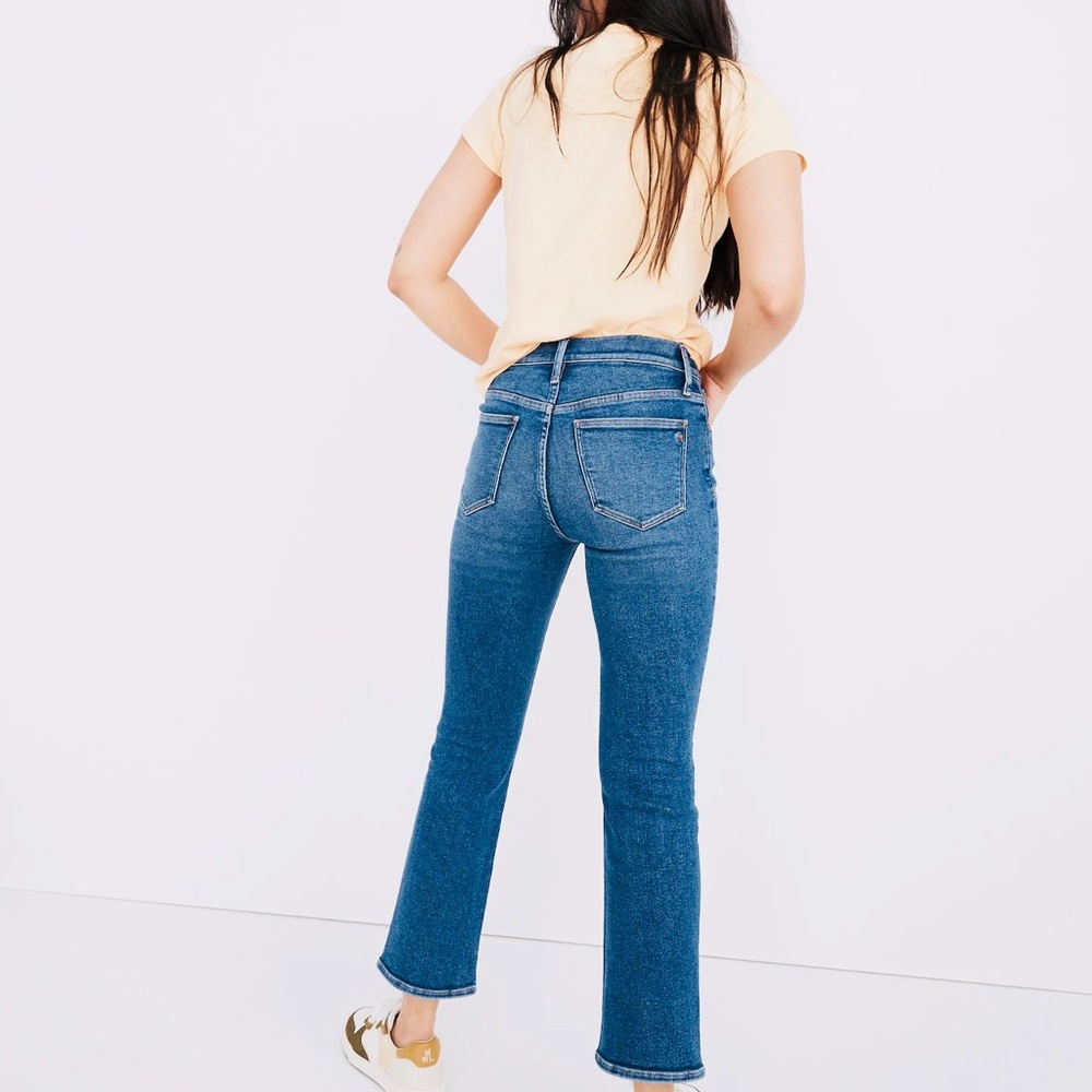 Madewell Cali Demi-Boot Mid Rise Medium Wash Women’s Jeans- Size 26 - Picture 2 of 16